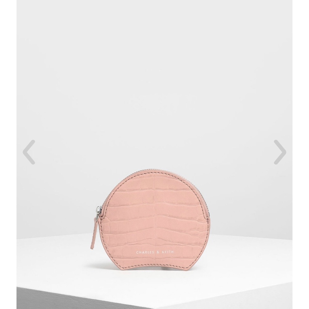 Charles & Keith Semi-circle mini pouch